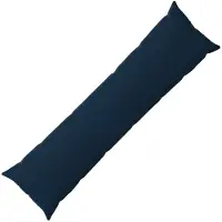 vidaXL Kussensloop HEERLEN Blauw 40 x 145 cm Microfiber Fleece