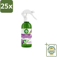 Air Wick 25 x – Luchtverfrisser Spray – Active Fresh Lavendel & Lelie – 237 ml - Wasstrips - Luchtverfrisser - Geur Neutraliseren - Natuurlijke Geur - Lavendel - Lelie