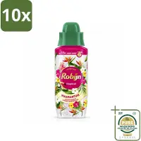 Robijn 10 x – Wasparfum – Tropical – 342 ml - Wasstrips - Wasparfum - Tropisch - Geur - Wasverzachter - Wasmiddel
