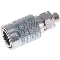 Tameson Stalen DN 10 Hydraulische Koppeling Snelkoppeling 8 mm L Knelring ISO 7241-1 A/8434-1 D 17.3mm