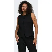 ONLY Carmakoma Carmilla Gilet Dames Zwart S-42/44
