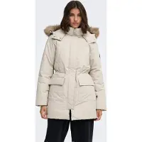 JDY Jdyvelba Lange Parka Dames Grijs Xl