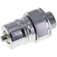 Tameson Stalen DN 25 Hydraulische Koppeling Insteeknippel 18 mm L Knelring ISO 7241-1 A/8434-1 D 34.3mm