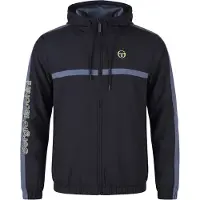 Sergio Tacchini Trainingsjack 'Crannie' saffier / geel / zwart