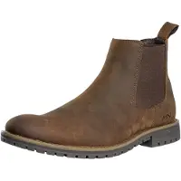 SKECHERS De Bowery Tayln Chelsea Boots, Bruin