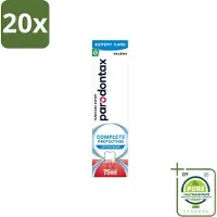 Parodontax 20 x – Tandpasta – Complete Protection Extra Fresh – 75 ml - Grootverpakking - Vaatwasstrips - Tandvleesbescherming - Mondhygiëne - Tandpasta - Bloedend Tandvlees - Tandplak