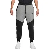 Nike Tech-fleece-joggingbroeken voor heren (Zwart/Grijs)
