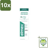 Elmex 10 x - Tandpasta - Sensitive Professional - Pro Argin - 75ml - Grootverpakking - Vaatwasstrips - Gevoelige Tanden - Tandpasta - Tandgevoeligheid - Tandhalscariës - Pro-Argin