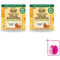 Garnier 2 x Loving Blends Herstellende Shampoo Honing & Goud voor beschadigd haar - Voordeelpakket - 2 stuks