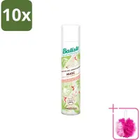 Batiste 10 x - Nude - Droogshampoo - Frisse Look - Volume en Textuur - 200ml - Bulkverpakking - Droogshampoo - Douchemop - Fris haar