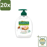 Palmolive 20 x – Handzeep – Amandel Melk – 300 ml - Wasstrips - Handzeep - Handen Reinigen - Handen Verzorgen - Amandelmelk - Aloë Vera