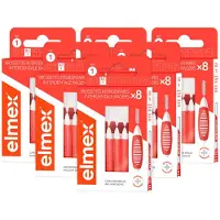 Elmex 6x Interdentale Ragers 0,7 Mm Oranje Iso Maat 1 8 Stuks