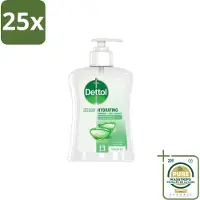 Dettol 25 x – Antibacteriële Handzeep – Aloë Vera – 250 ml - Wasstrips - Handzeep - Antibacteriële Handzeep - Aloë Vera Handzeep - Hygiëne - Handhygiëne