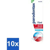 Parodontax 10 x – Tandpasta – Active Repair Fresh Mint – 75 ml - Voordeelverpakking - 10 stuks