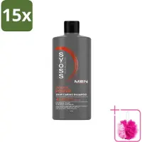 Syoss 15 x - Men Power - Shampoo - Langdurige Styling - 440ml - Bulkverpakking - Mannelijk haarverzorging - Douchemop - Krachtig haar
