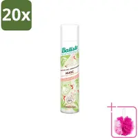 Batiste 20 x - Nude - Droogshampoo - Frisse Look - Volume en Textuur - 200ml - Bulkverpakking - Droogshampoo - Douchemop - Fris haar
