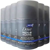 Dove 6x Men+ Care Advanced Day Cream Moisturiser Hydration Boost 50 Ml