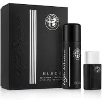 Alfa Romeo Black Eau de Toilette 15 ml + Body Spray 150 ml (voor heren)