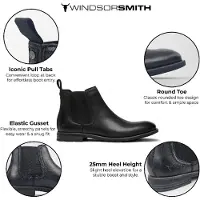 Windsor Smith Windsorsmith Zwart Leren Chelsea Enkellaarzen - Sergio