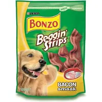 Bonzo BEGGIN' STRIPS BACON 6X120GR