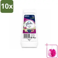 Glade 10 x – Luchtverfrisser Gel – Relaxing Zen – 150 g - Bulkverpakking - Luchtverfrisser - Douchemop - Ontspannende geur