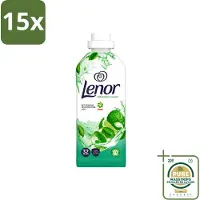 Lenor 15 x – Wasverzachter – Freshness Guard – 32 Wasbeurten – 800 ml - Wasstrips - Wasverzachter - Frisheid - Geur - Geurprofiel - Geurtjes