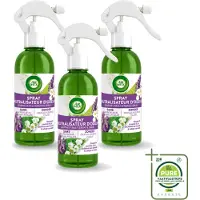Air Wick 3 x – Luchtverfrisser Spray – Active Fresh Lavendel & Lelie – 237 ml - Grootverpakking - Vaatwasstrips - Luchtverfrisser - Geur Neutraliseren - Natuurlijke Geur - Lavendel - Lelie
