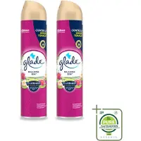 Glade 2 x - Luchtverfrisser Spray - Relaxing Zen - 300 ml - Grootverpakking - Vaatwasstrips - Luchtverfrisser - Ontspanning - Geur - Frisheid - Essentiële Oliën