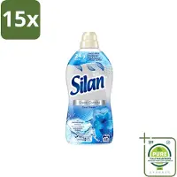 Silan 15 x – Wasverzachter – Fresh Control Cool Fresh – 1056 ml - Grootverpakking - Vaatwasstrips - Wasverzachter - Frisheid - Kleding Verzorgen - Koele Geur - Wasgoed Verzorgen