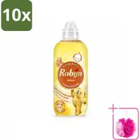 Robijn 10 x – Wasverzachter – Zwitsalgeur – 765 ml - Bulkverpakking - Wasverzachter - Douchemop - Babygeur