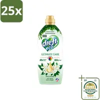 Dreft 25 x ECO - Wasverzachter - Gekleurde Was - Witte Bloem - Anti-Veroudering - 38 Wasbeurten - Wasstrips - Wasverzachter - Anti-aging - Kleurbescherming - Collageen - Wasgoed Verzorgen