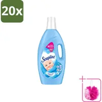 Soupline 20 x – Wasverzachter – Hemels Fris – 1,9 L - Bulkverpakking - Wasverzachter - Douchemop - Wasgoed
