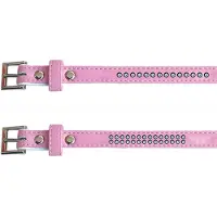 Freedog Leatherette With Diamonds Hondenhalsband