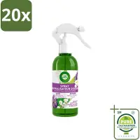 Air Wick 20 x – Luchtverfrisser Spray – Active Fresh Lavendel & Lelie – 237 ml - Grootverpakking - Vaatwasstrips - Luchtverfrisser - Geur Neutraliseren - Natuurlijke Geur - Lavendel - Lelie