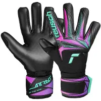 Reusch Keepershandschoenen Attrakt Duo Neon Pulse - Zwart/Turquoise/Roze