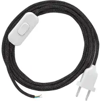 Creative Cables Rl03 Glitter 1.8m Lampkabel