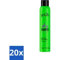 Schwarzkopf Got2B - Droogshampoo - Extra Fris - 200 ml - Voordeelverpakking - 20 stuks