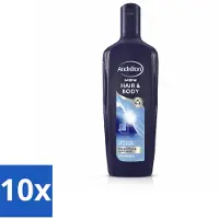 Unilever 10 x - Men - Hair & Body - Shampoo - 300 ml - Voordeelverpakking - 10 stuks