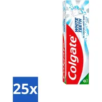 Colgate 25 x – Tandpasta – White Teeth – 75 ml - Voordeelverpakking - 25 stuks