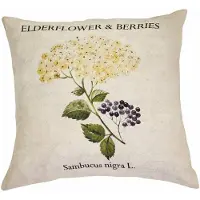 Loberon Kussenhoes Sambucus