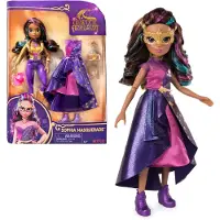 Unicorn Academy - Pop Sophia - Gemaskerd Bal - met 9 poppenaccessoires en regenbooghaar