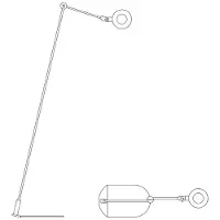 Martinelli Luce L'amica Vloerlamp