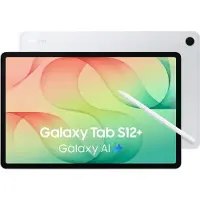Samsung Galaxy Tab S12 Plus - Wi-Fi - 256GB - Silver + 1 jaar extra garantie