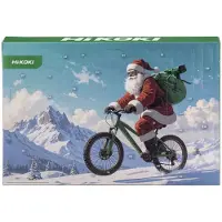 HiKOKI gereedschap voor je fiets verpakt in 24 vakjes als cadeau als adventskalender zonder accuboormachine met tools