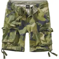 Brandit Cargobroek beige / donkergrijs / lichtgroen
