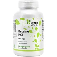 Now Lucky Vitamin - Foods - BETAINE HCI 648 mg