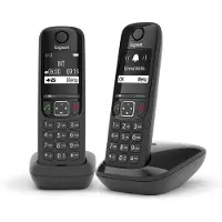 Gigaset L36852-H2816-C101 AS690 Duo schwarz int.