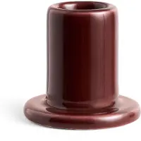 HAY - Tube Kandelaar Small - H5 cm - Kastanjebruin