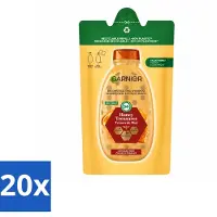 Garnier 20 x - Loving Blends - Shampoo Refill - Honing Goud - Beschadigd & Breekbaar Haar - 250 ml - Voordeelverpakking - 20 stuks