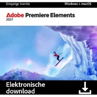 Adobe Premiere Elements 2027 - Videobewerking - 3 Jaar - Windows/Mac - Meertalig - Digitale Download